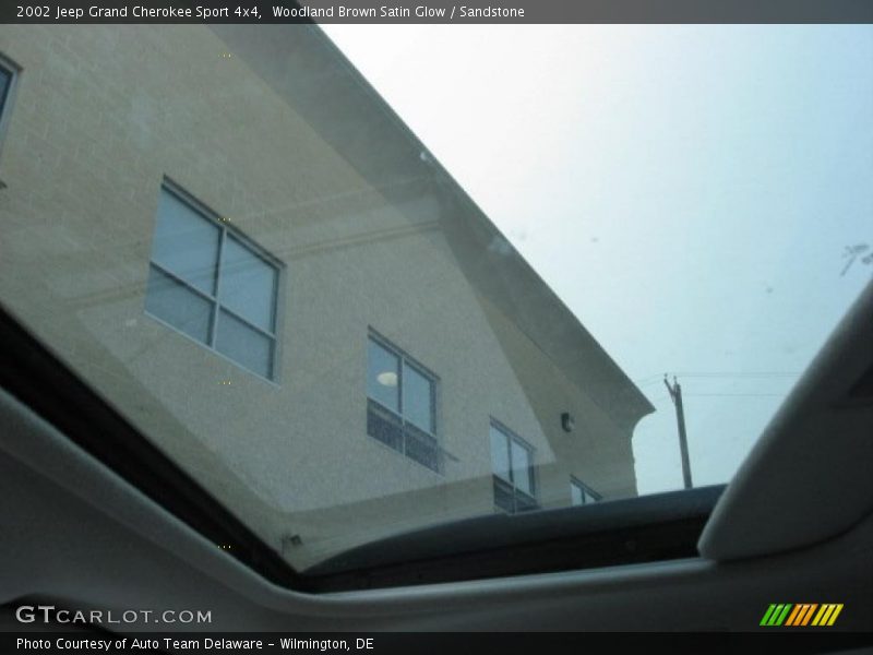 Woodland Brown Satin Glow / Sandstone 2002 Jeep Grand Cherokee Sport 4x4