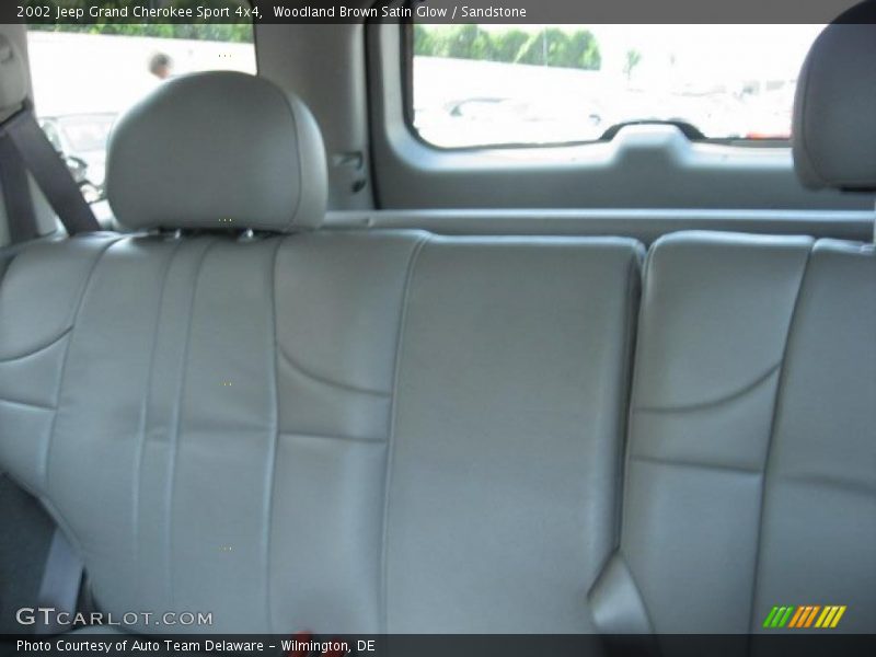 Woodland Brown Satin Glow / Sandstone 2002 Jeep Grand Cherokee Sport 4x4