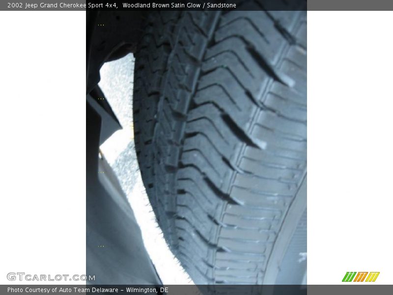 Woodland Brown Satin Glow / Sandstone 2002 Jeep Grand Cherokee Sport 4x4