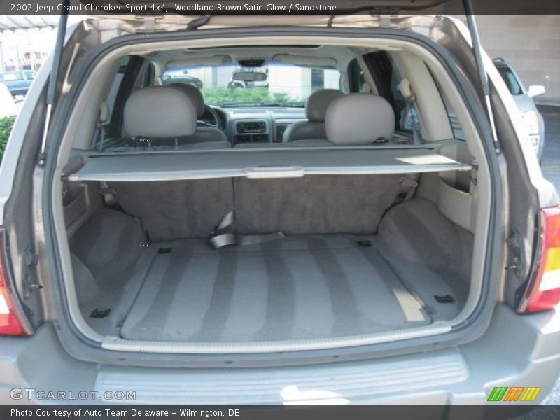 Woodland Brown Satin Glow / Sandstone 2002 Jeep Grand Cherokee Sport 4x4