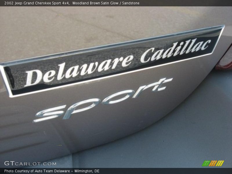 Woodland Brown Satin Glow / Sandstone 2002 Jeep Grand Cherokee Sport 4x4