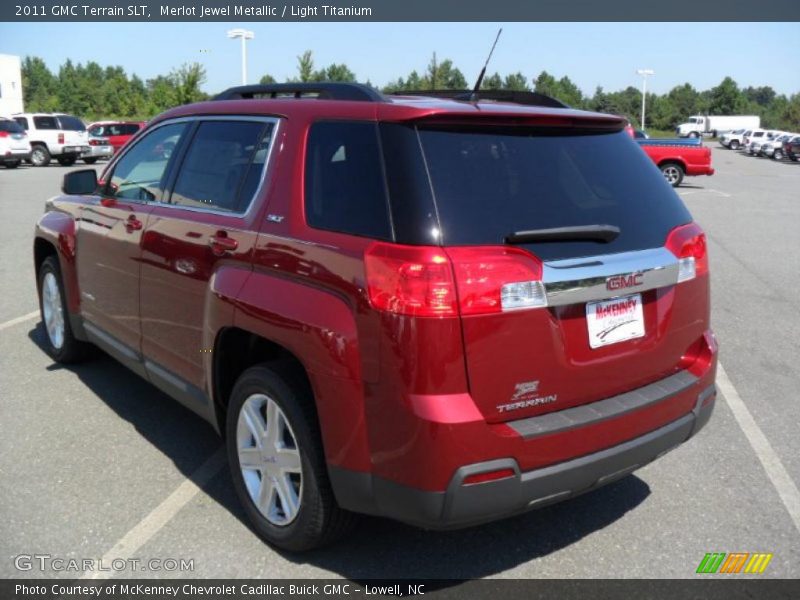 Merlot Jewel Metallic / Light Titanium 2011 GMC Terrain SLT