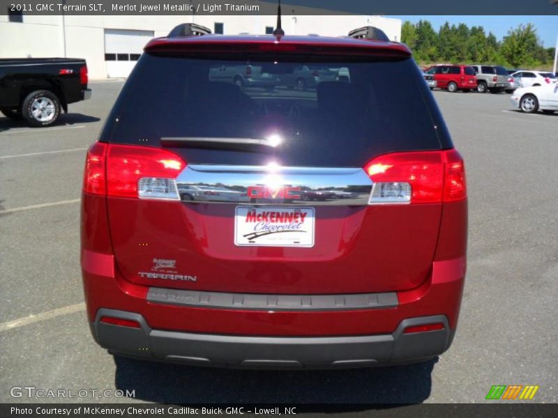 Merlot Jewel Metallic / Light Titanium 2011 GMC Terrain SLT