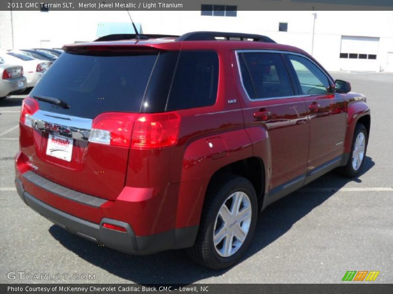 Merlot Jewel Metallic / Light Titanium 2011 GMC Terrain SLT