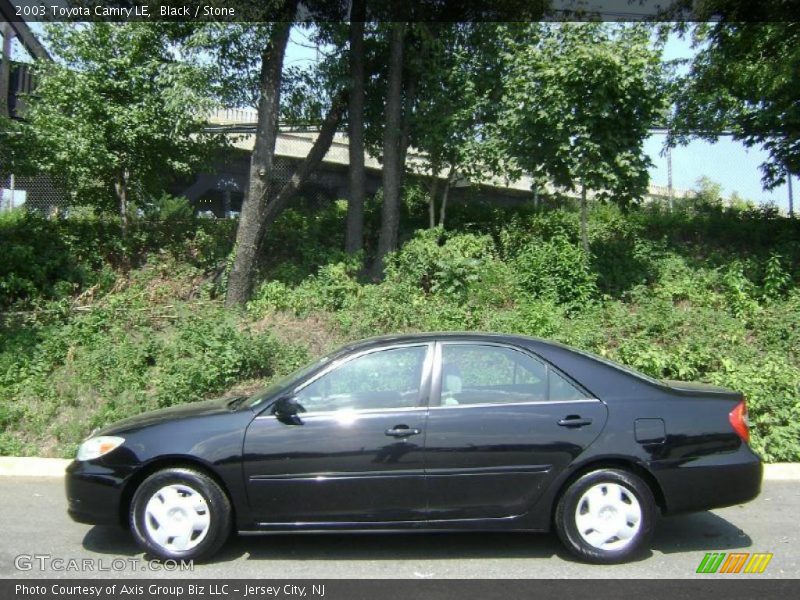 Black / Stone 2003 Toyota Camry LE