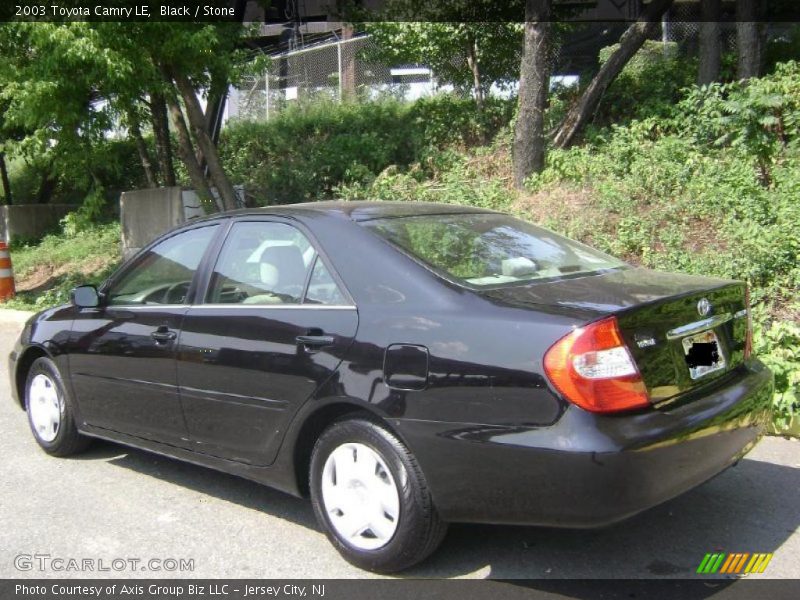 Black / Stone 2003 Toyota Camry LE