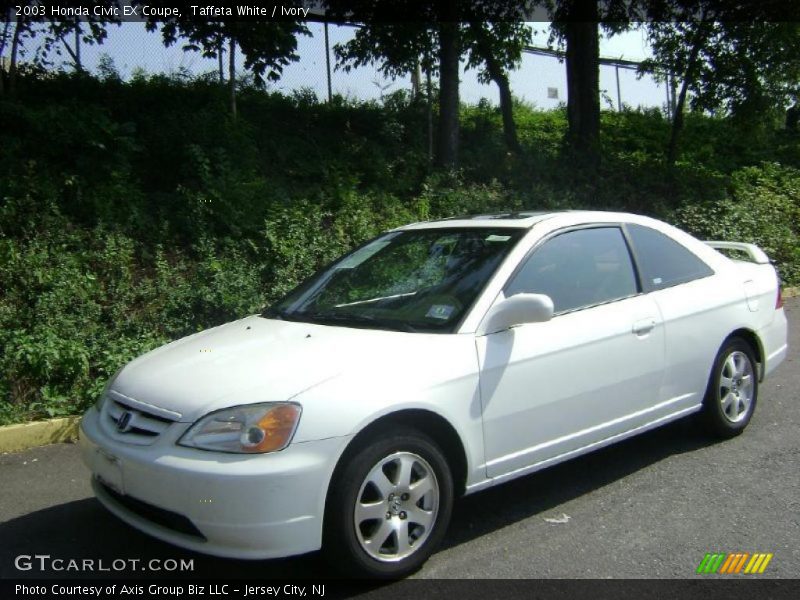 Taffeta White / Ivory 2003 Honda Civic EX Coupe