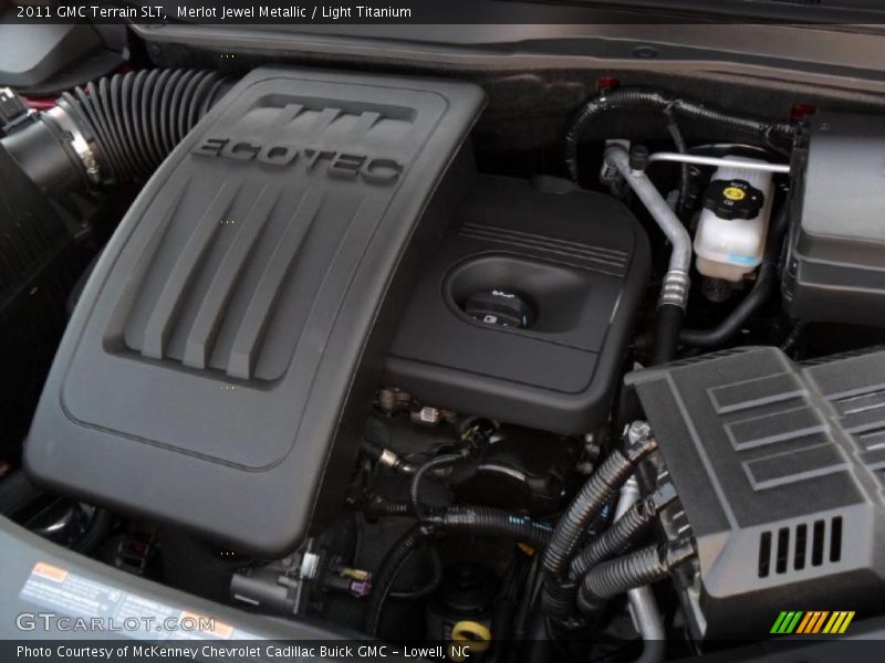 Merlot Jewel Metallic / Light Titanium 2011 GMC Terrain SLT