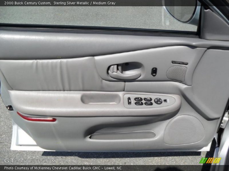 Sterling Silver Metallic / Medium Gray 2000 Buick Century Custom