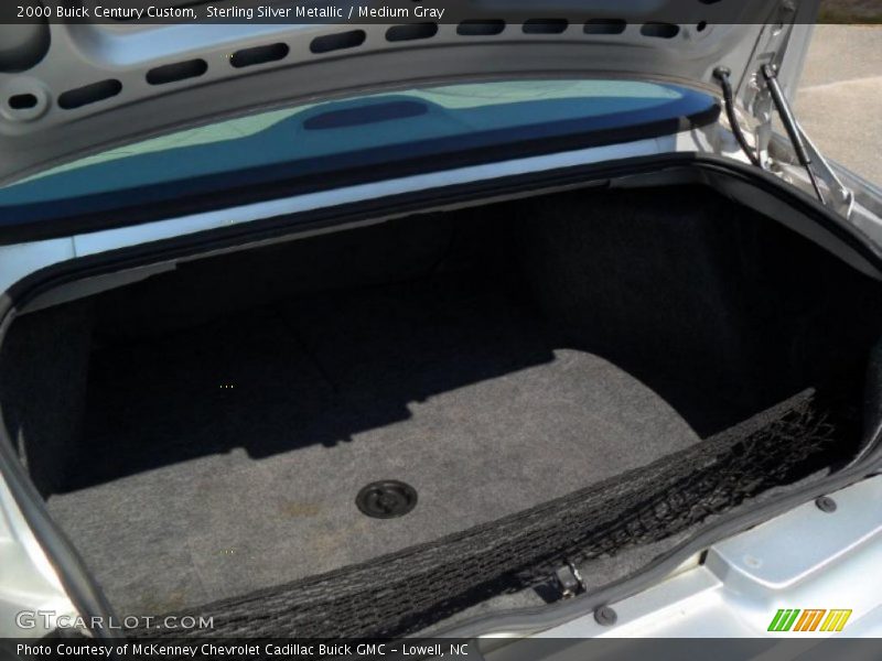 Sterling Silver Metallic / Medium Gray 2000 Buick Century Custom