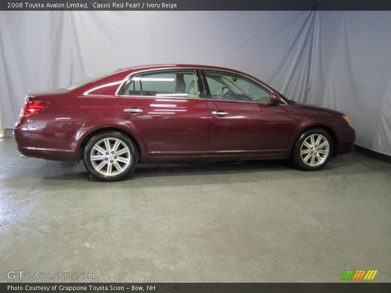 Cassis Red Pearl / Ivory Beige 2008 Toyota Avalon Limited