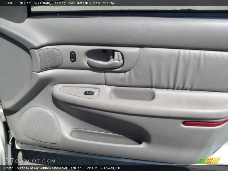 Sterling Silver Metallic / Medium Gray 2000 Buick Century Custom