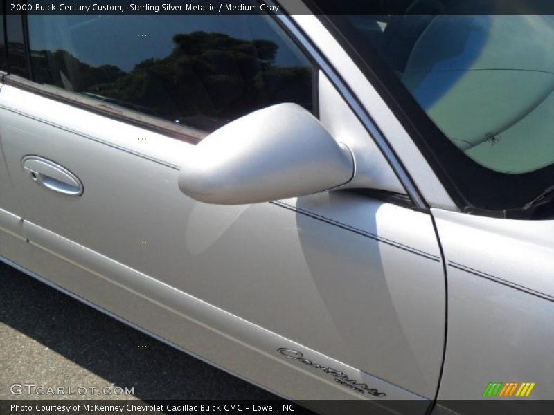 Sterling Silver Metallic / Medium Gray 2000 Buick Century Custom