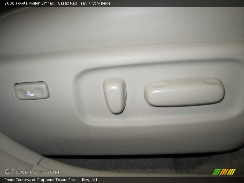 Cassis Red Pearl / Ivory Beige 2008 Toyota Avalon Limited