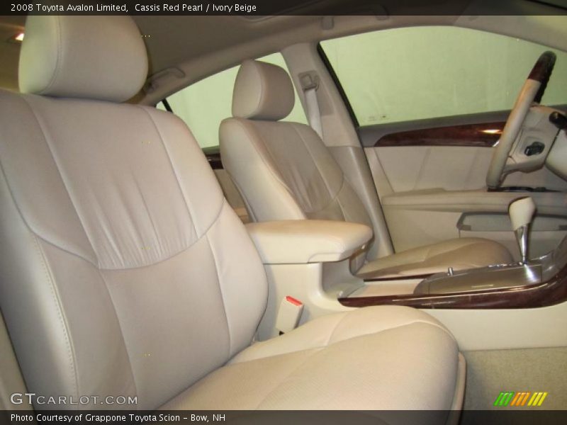 Cassis Red Pearl / Ivory Beige 2008 Toyota Avalon Limited