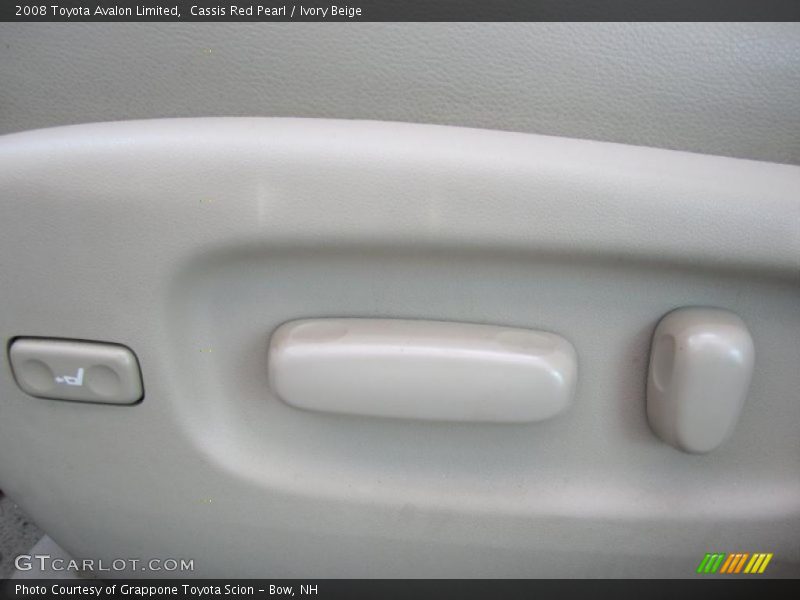 Cassis Red Pearl / Ivory Beige 2008 Toyota Avalon Limited