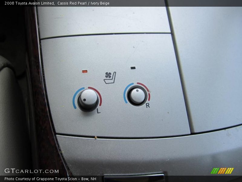 Cassis Red Pearl / Ivory Beige 2008 Toyota Avalon Limited