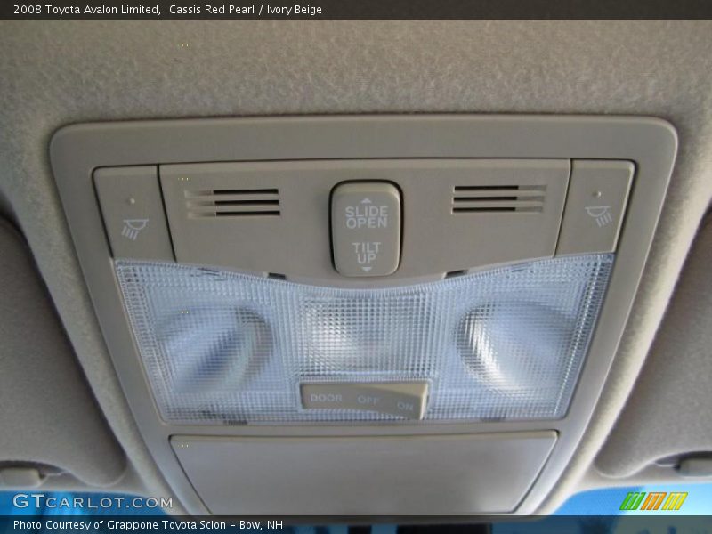 Cassis Red Pearl / Ivory Beige 2008 Toyota Avalon Limited