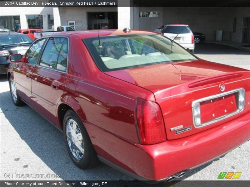 Crimson Red Pearl / Cashmere 2004 Cadillac DeVille Sedan