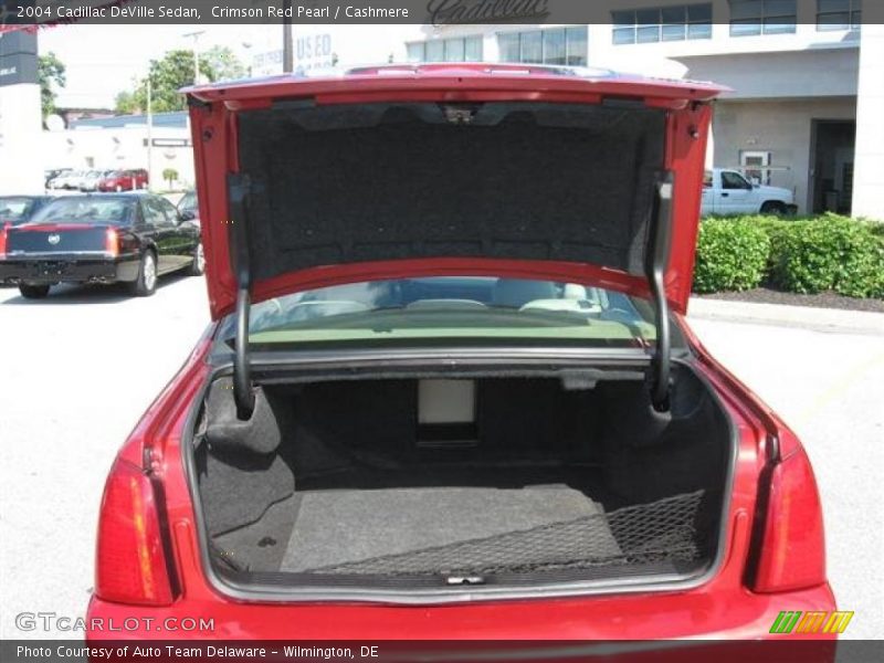 Crimson Red Pearl / Cashmere 2004 Cadillac DeVille Sedan