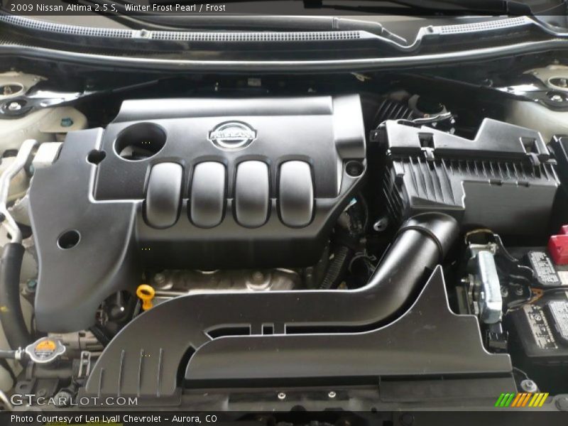 Winter Frost Pearl / Frost 2009 Nissan Altima 2.5 S