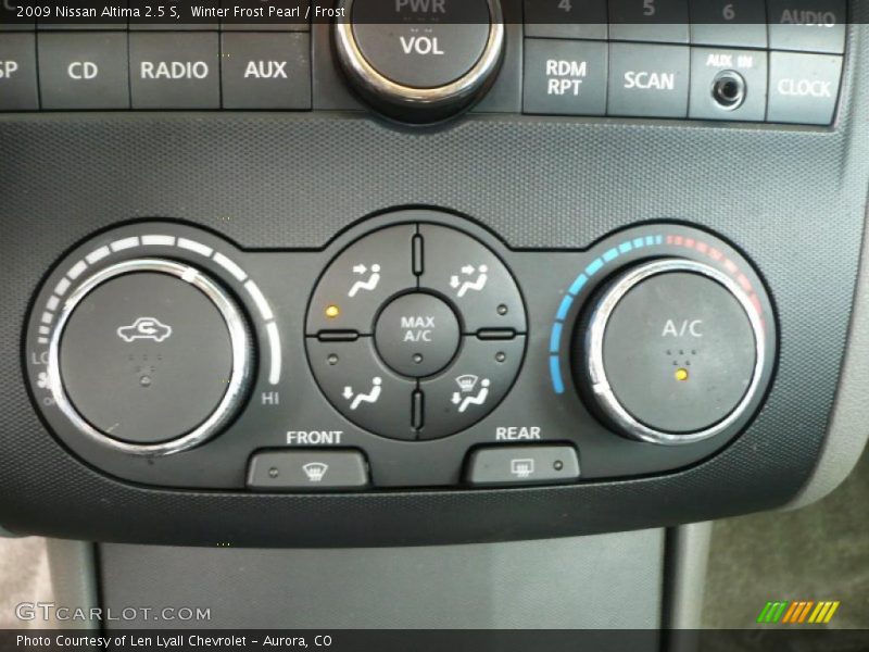 Winter Frost Pearl / Frost 2009 Nissan Altima 2.5 S