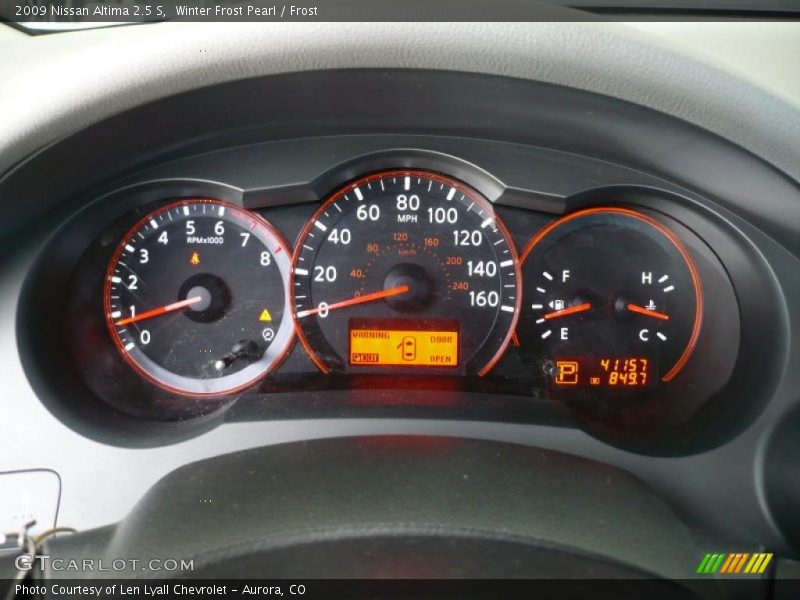 Winter Frost Pearl / Frost 2009 Nissan Altima 2.5 S