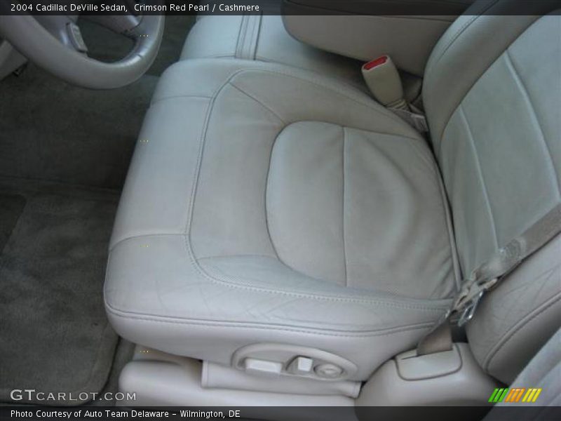 Crimson Red Pearl / Cashmere 2004 Cadillac DeVille Sedan