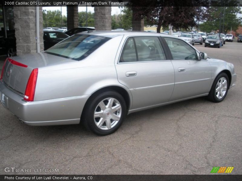 Light Platinum / Titanium/Dark Titanium 2008 Cadillac DTS Luxury