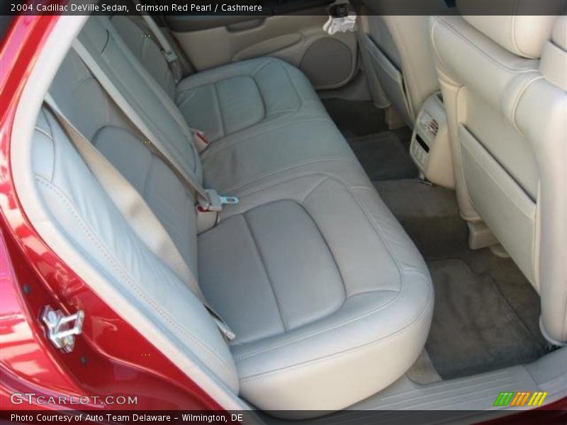 Crimson Red Pearl / Cashmere 2004 Cadillac DeVille Sedan