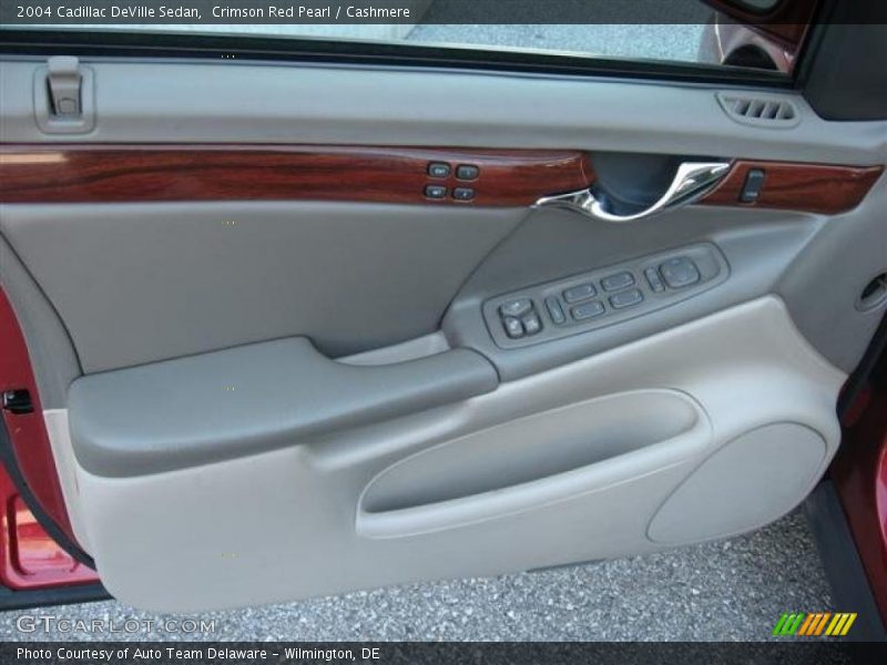 Crimson Red Pearl / Cashmere 2004 Cadillac DeVille Sedan