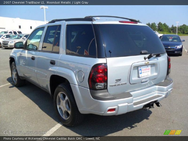 Moondust Metallic / Light Gray 2007 Chevrolet TrailBlazer LS