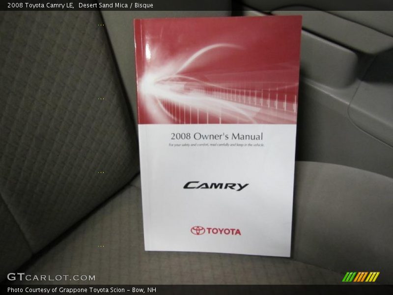 Desert Sand Mica / Bisque 2008 Toyota Camry LE