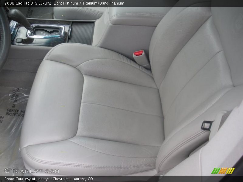 Light Platinum / Titanium/Dark Titanium 2008 Cadillac DTS Luxury