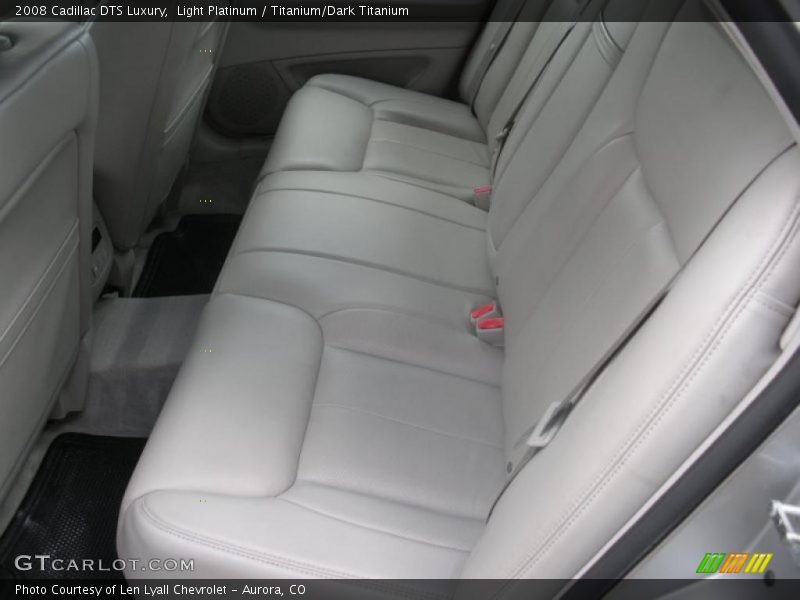 Light Platinum / Titanium/Dark Titanium 2008 Cadillac DTS Luxury