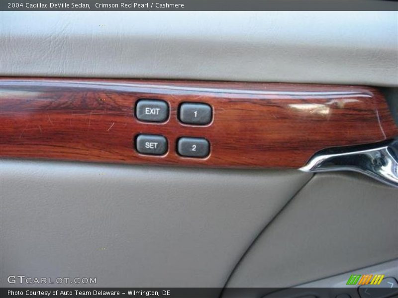 Crimson Red Pearl / Cashmere 2004 Cadillac DeVille Sedan