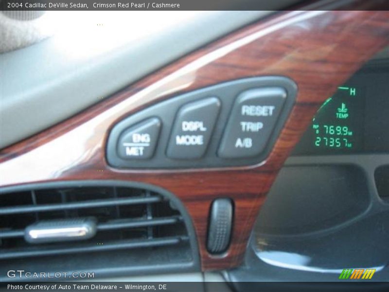 Crimson Red Pearl / Cashmere 2004 Cadillac DeVille Sedan