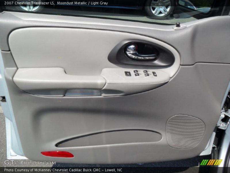 Moondust Metallic / Light Gray 2007 Chevrolet TrailBlazer LS