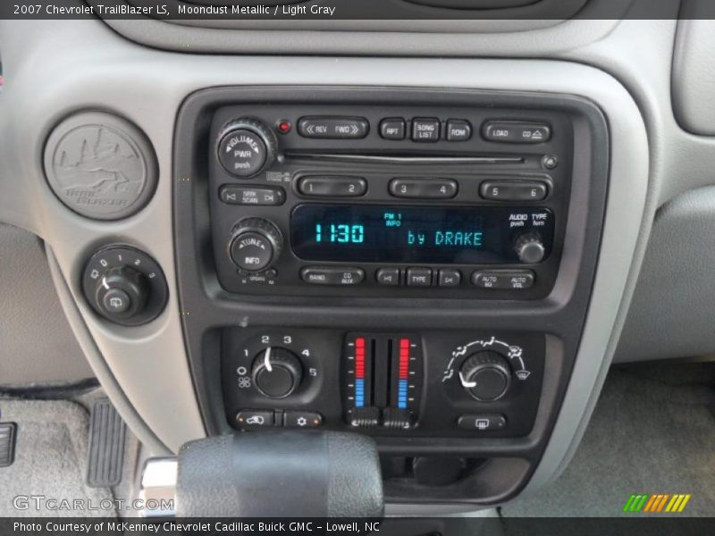Moondust Metallic / Light Gray 2007 Chevrolet TrailBlazer LS