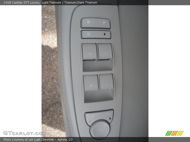 Light Platinum / Titanium/Dark Titanium 2008 Cadillac DTS Luxury