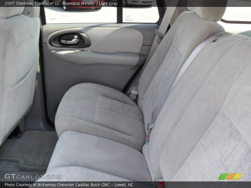 Moondust Metallic / Light Gray 2007 Chevrolet TrailBlazer LS