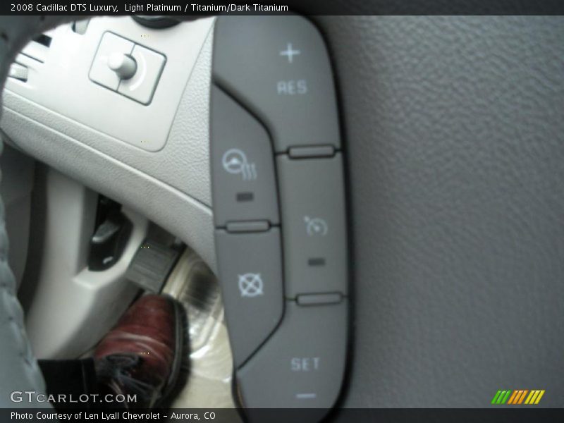 Light Platinum / Titanium/Dark Titanium 2008 Cadillac DTS Luxury