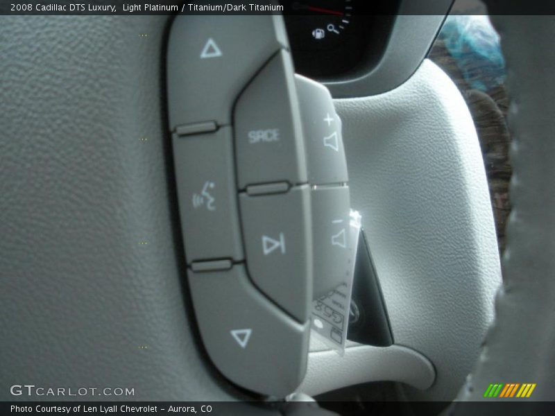 Light Platinum / Titanium/Dark Titanium 2008 Cadillac DTS Luxury
