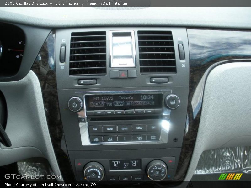 Light Platinum / Titanium/Dark Titanium 2008 Cadillac DTS Luxury