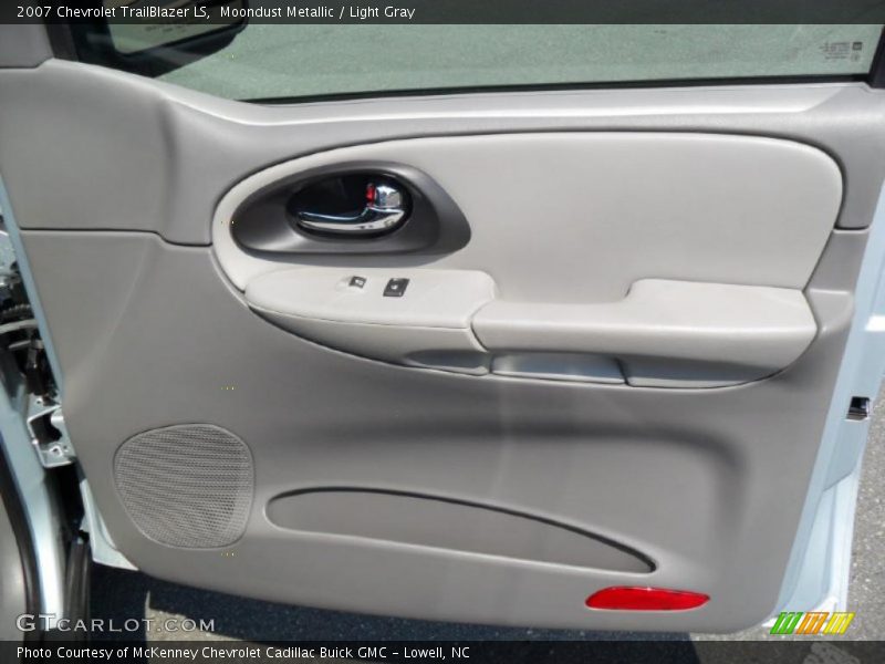 Moondust Metallic / Light Gray 2007 Chevrolet TrailBlazer LS