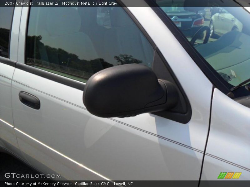 Moondust Metallic / Light Gray 2007 Chevrolet TrailBlazer LS