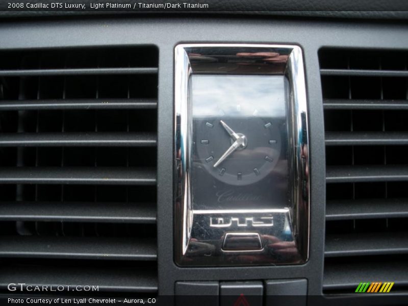 Light Platinum / Titanium/Dark Titanium 2008 Cadillac DTS Luxury