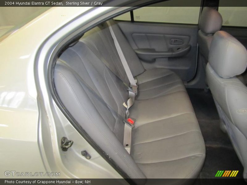 Sterling Silver / Gray 2004 Hyundai Elantra GT Sedan