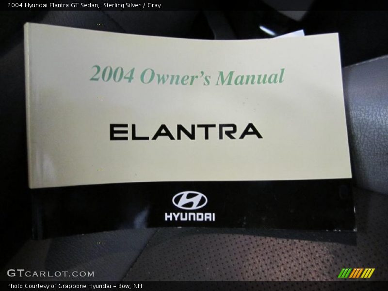 Sterling Silver / Gray 2004 Hyundai Elantra GT Sedan