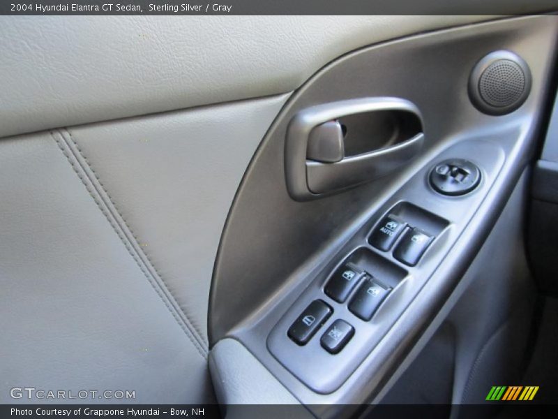 Sterling Silver / Gray 2004 Hyundai Elantra GT Sedan